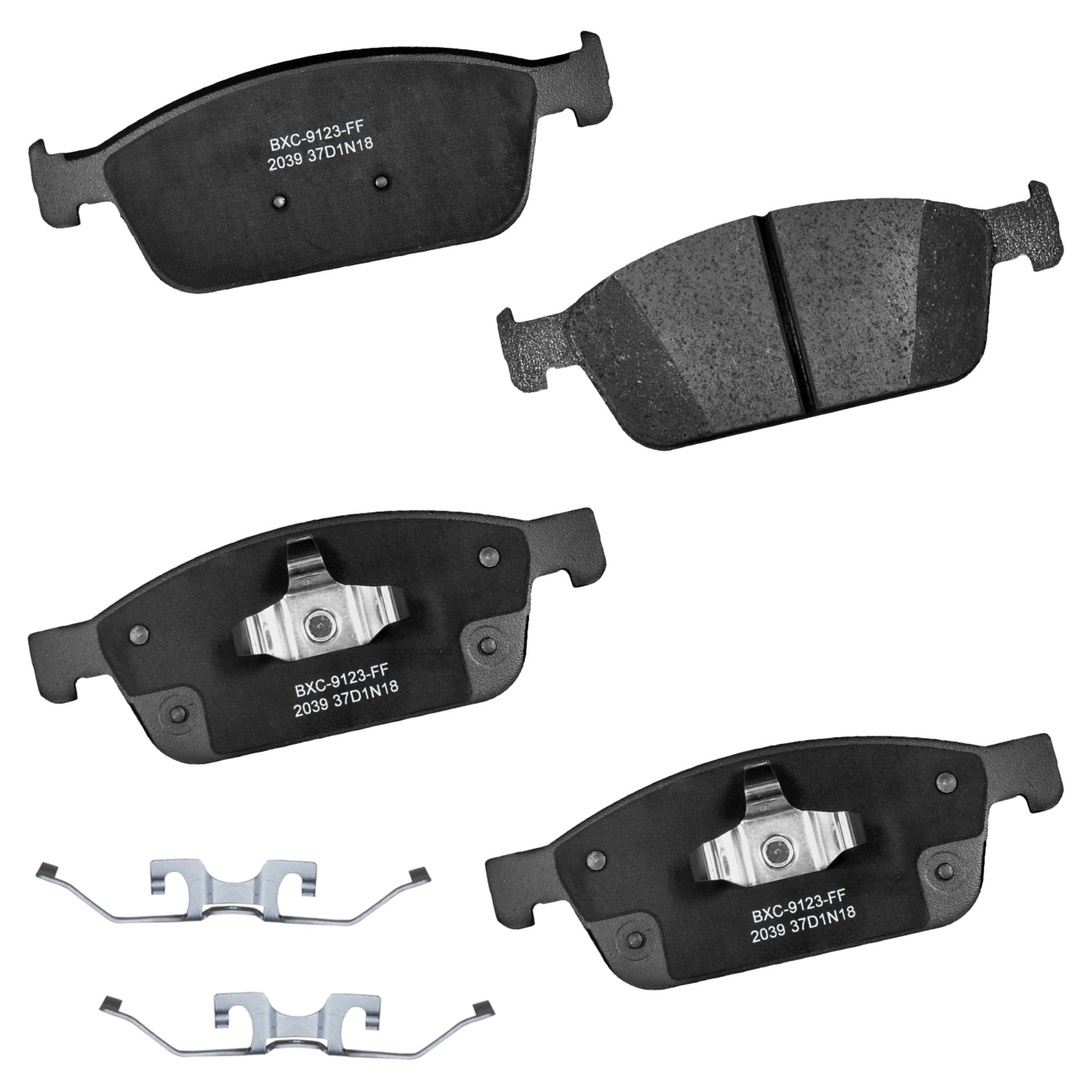 Bendix Premium SBC2039 Ceramic Front Brake Pads for Ford Escape 2019-2017, Transit Connect 2017-2014, Lincoln MKC 2019-2018