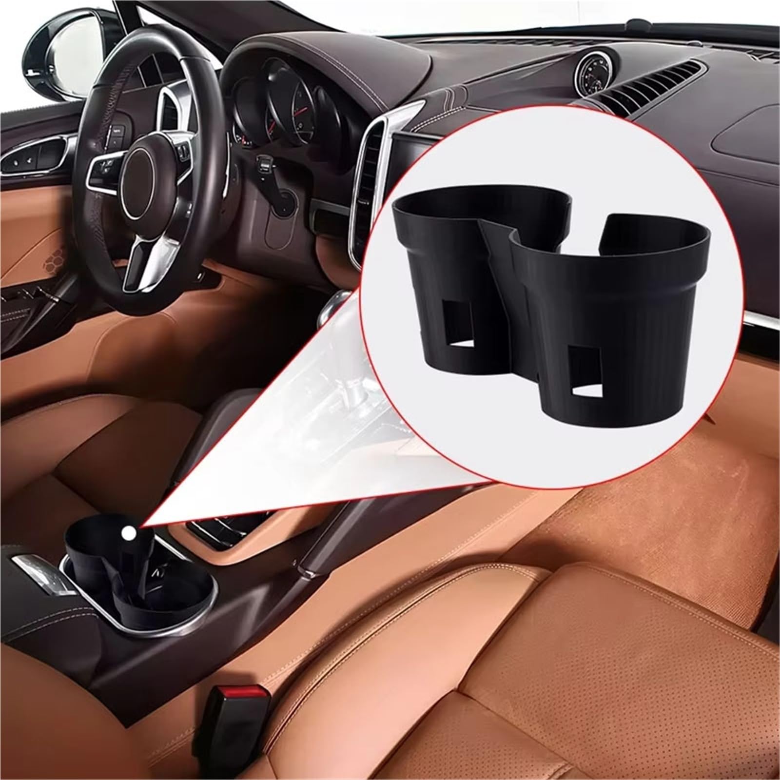 Portavasos Coche para 958 para Cayenne 2011 2012 2013 2014-2017