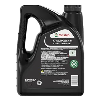 Castrol Transmax ATF/CVT Universal Automatic Transmission Fluid, 1 Gallon (Pack of 3)