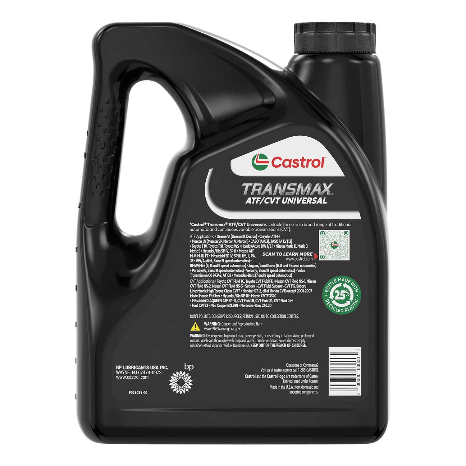 Amazon.com: Castrol Transmax ATF/CVT Universal Automatic