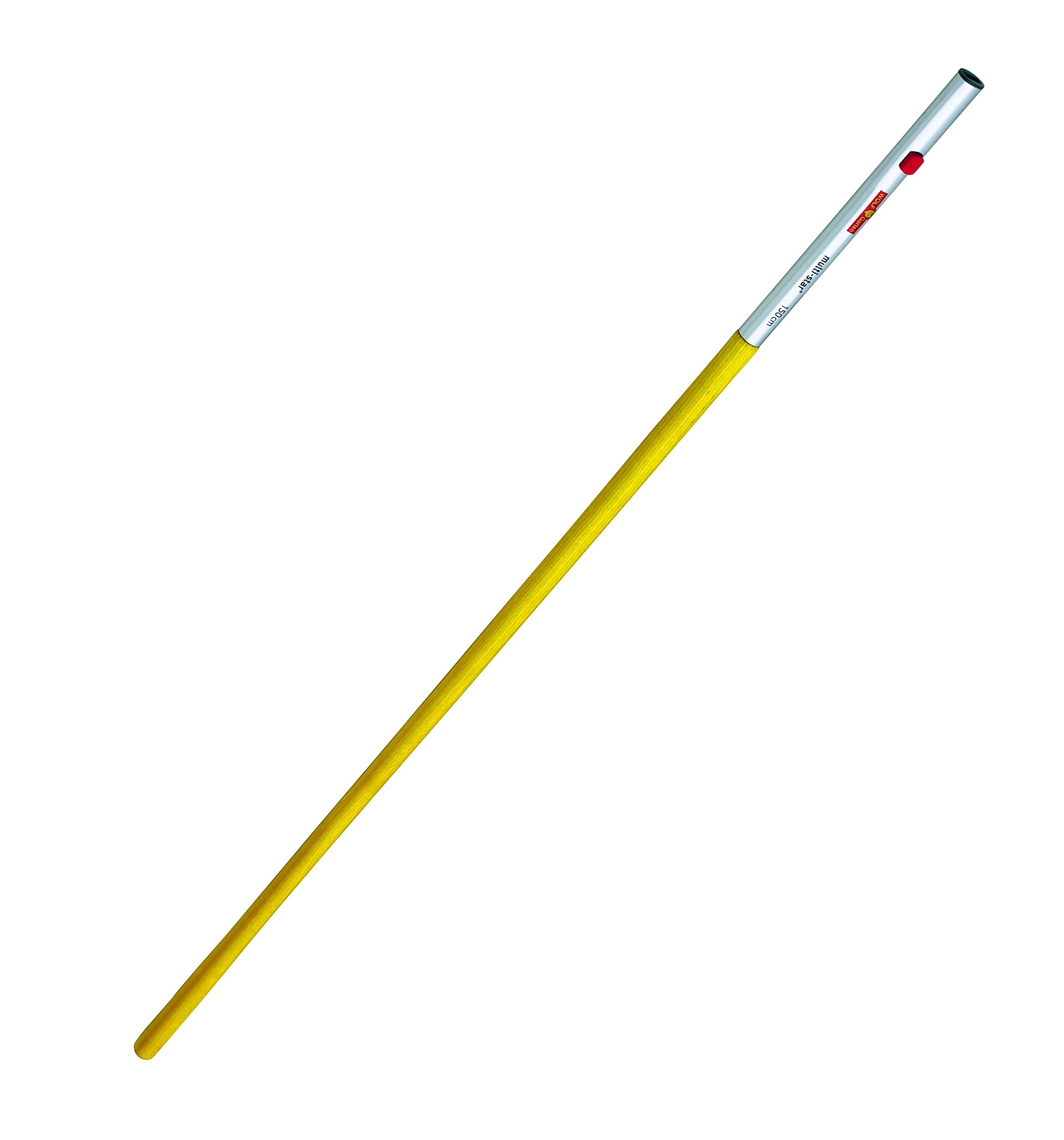 WOLF-Garten Multi-star Aluminium-D-Stiel ZM-AD – Langlebig, 85 Cm, Für Stoßende Geräte