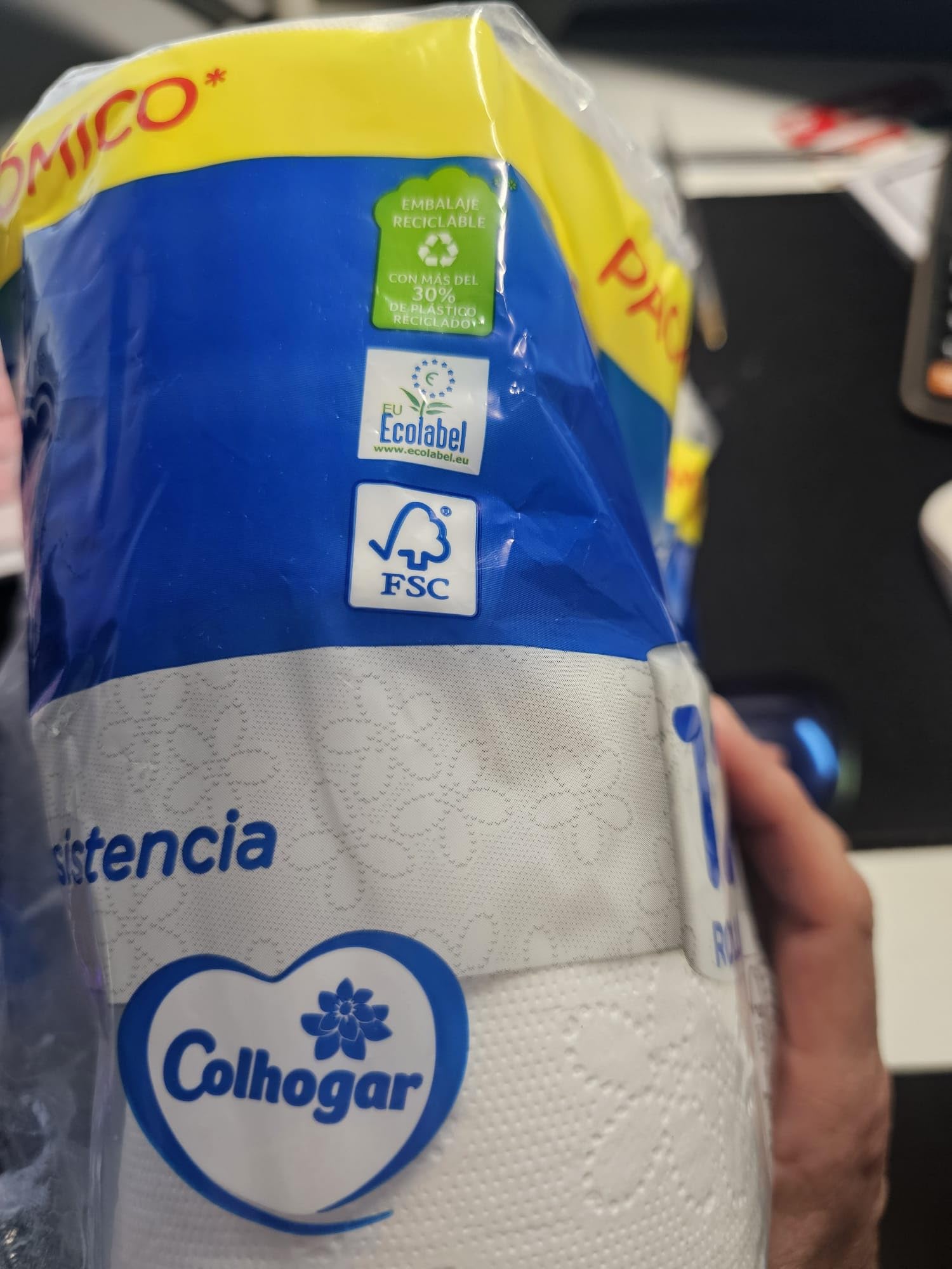 Pack Colhogar Albro, Ahorro XXL 96 Rollos Papel Higiénico WC - Olvídate de Comprar por Meses