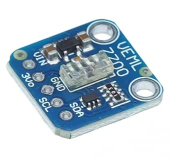 2 pcs VEML7700 Ambient Light Sensor Module 16-bit I2C Interface Bright Light Sensor Module for QWIIC