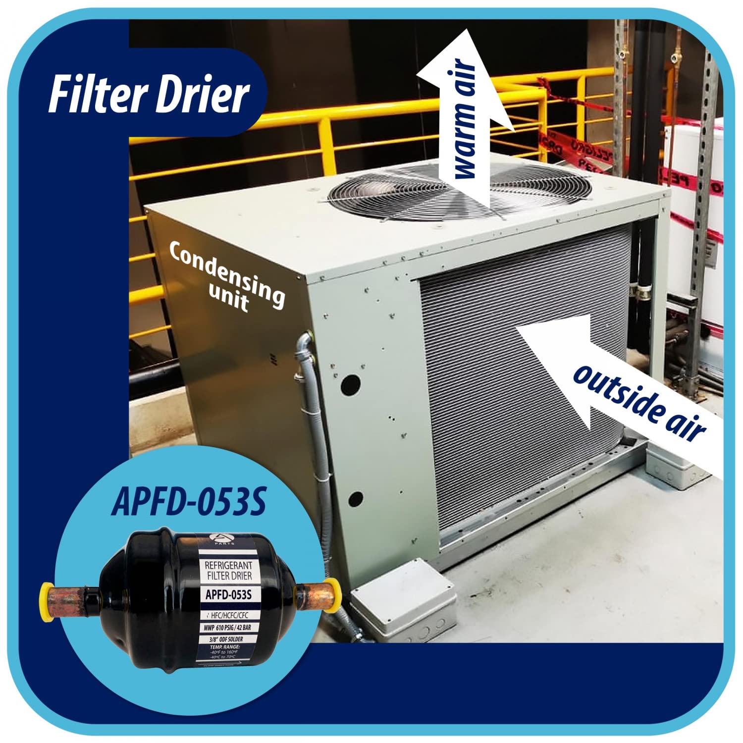 Buy Appli Parts liquid line refrigerant ac filter dryer hvac