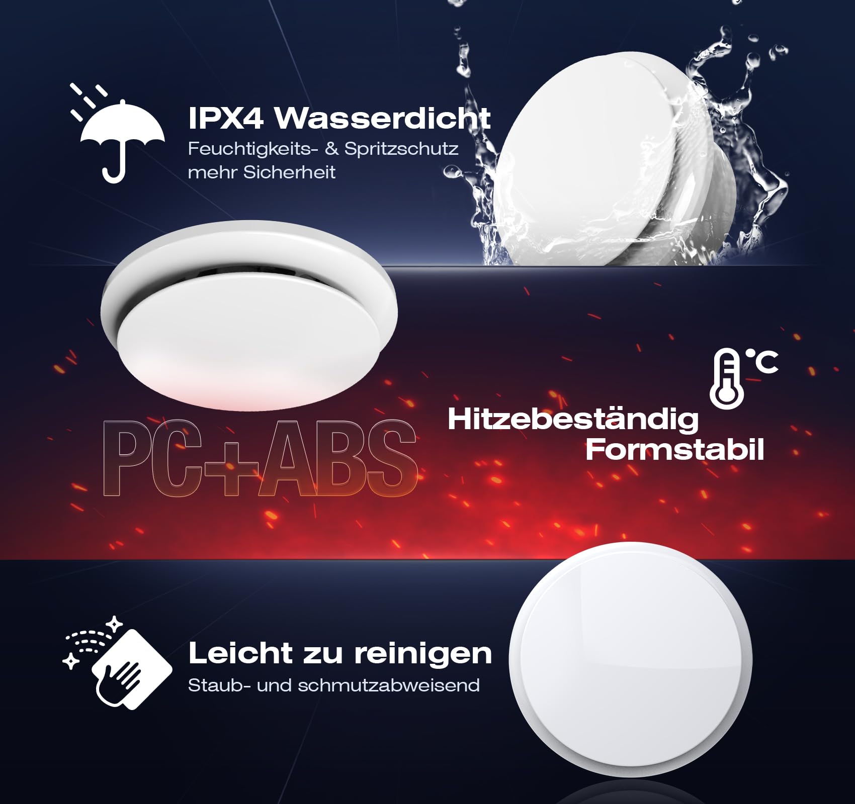 Badlüfter 150mm mit Fernbedienung, 2 Richtungen, 6 Geschwindigkeiten Lüfter Bad mit Statusanzeige, Speicherfunktion, Leise Abluftventilator Badezimmer WC Garage Keller Deckenmontage Wandmontage