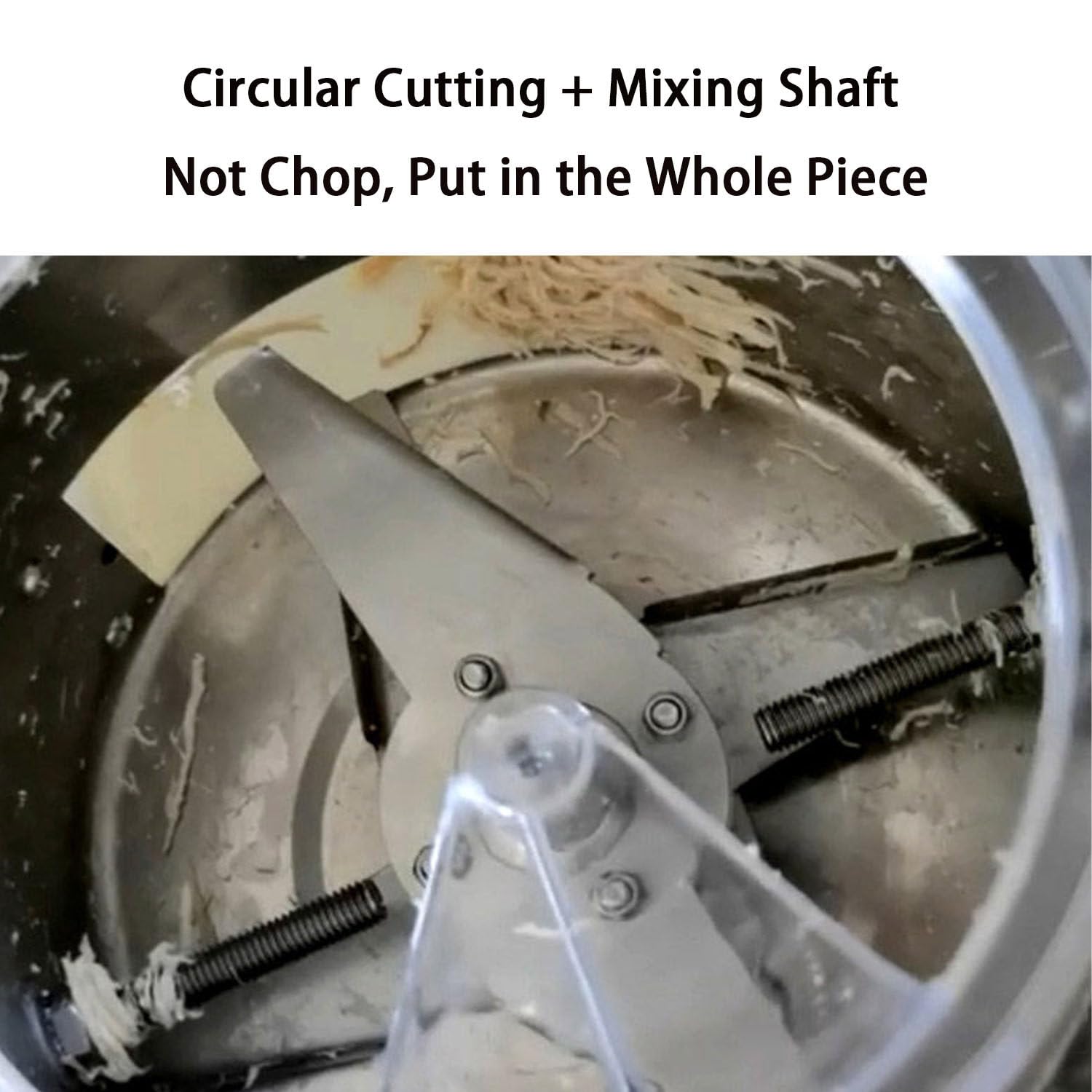 Hackfleisch Zerkleinerer,Hähnchenzerkleinerer,HäHnchen Shredder,Transparent Lid Sichtbares Hähnchenbrust Zerkleinerer Werkzeug,von Hähnchen,Schweinefleisch,Rindfleisch