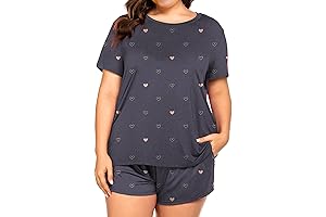 Plus Size Pajamas for Women Shorts Set: Comfy and Stylish Loungewear