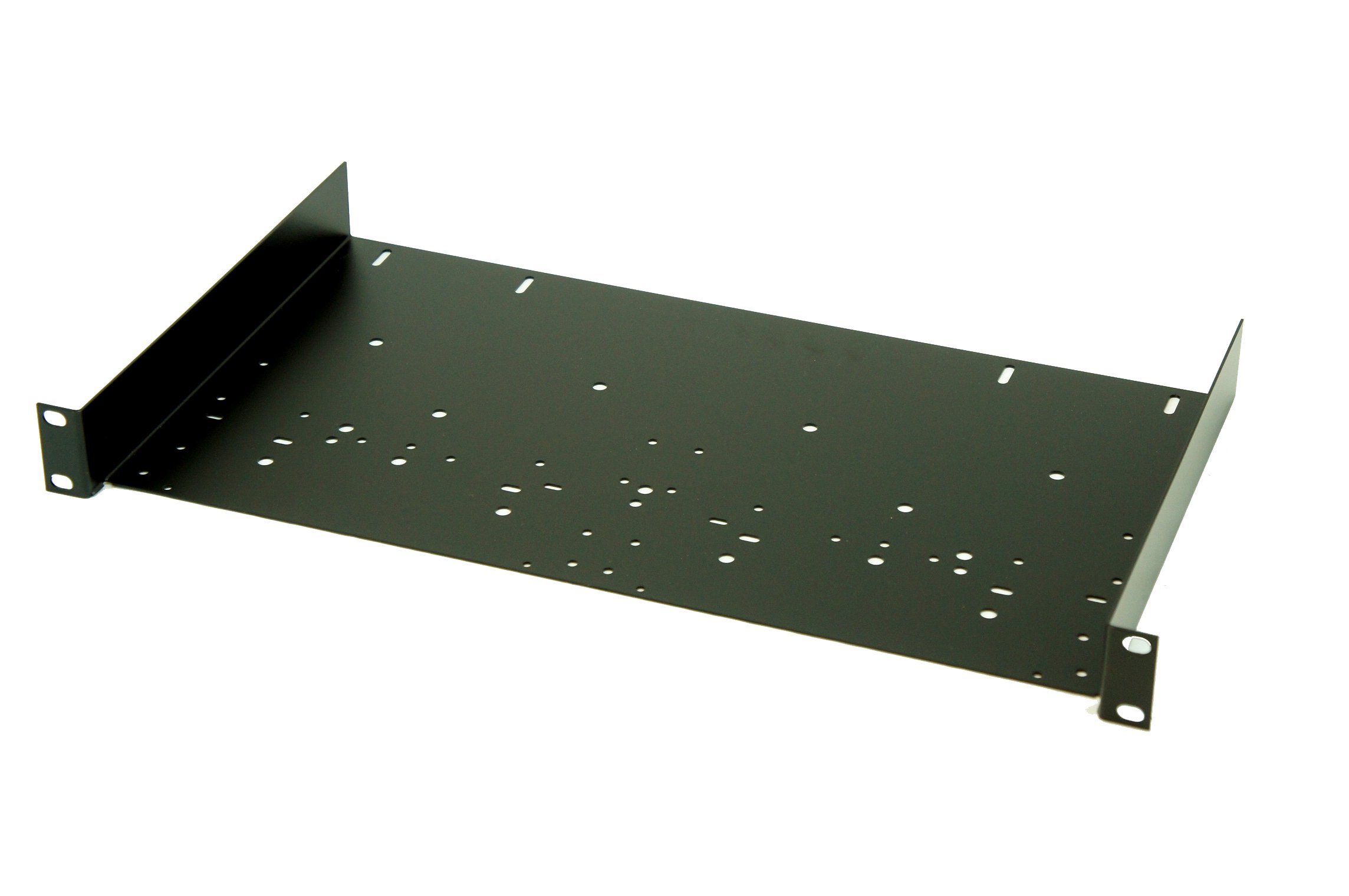 Penn Elcom R1191/1UK Steel Universal Rack Shelf 1U, Black