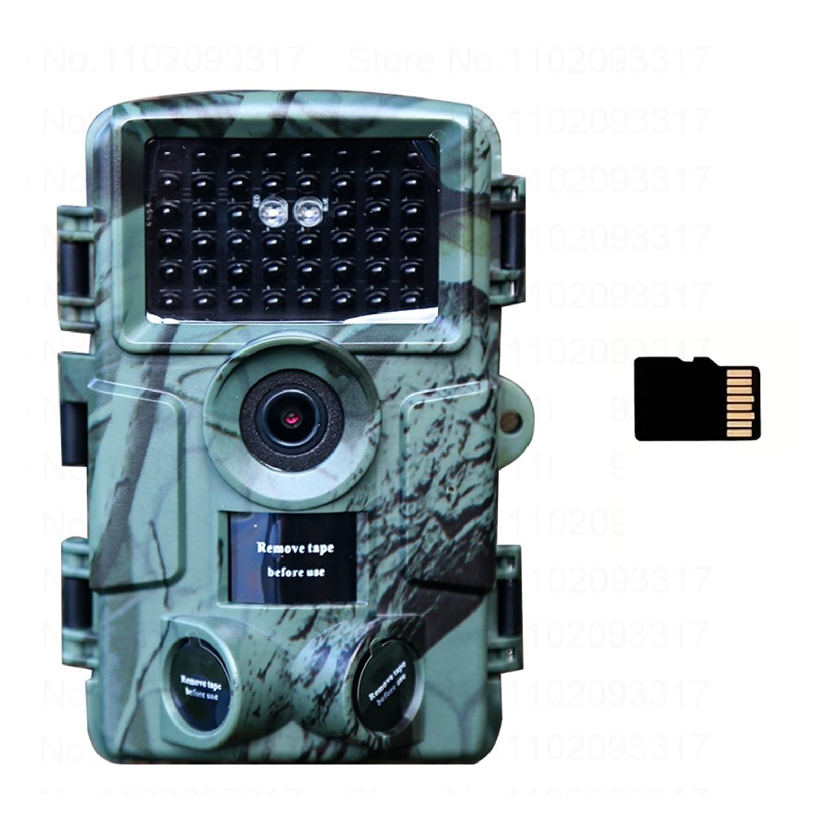 Kamery Myśliwskie 60MP 4K Aplikacja Bluetooth GPS Z Noktowizorem Na Podczerwień 940nm Dzika Kamera Zewnętrzna Monitorowanie Dzikiej Przyrody PR4000 WyraźNe Obrazy I Filmy(128G Card)