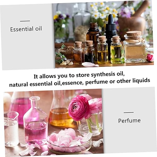 Miniatura 9 de Perfume de viaje recargable vacío del bulbo de la botella del perfume de la vendimia para el almacenamiento del aceite esencial