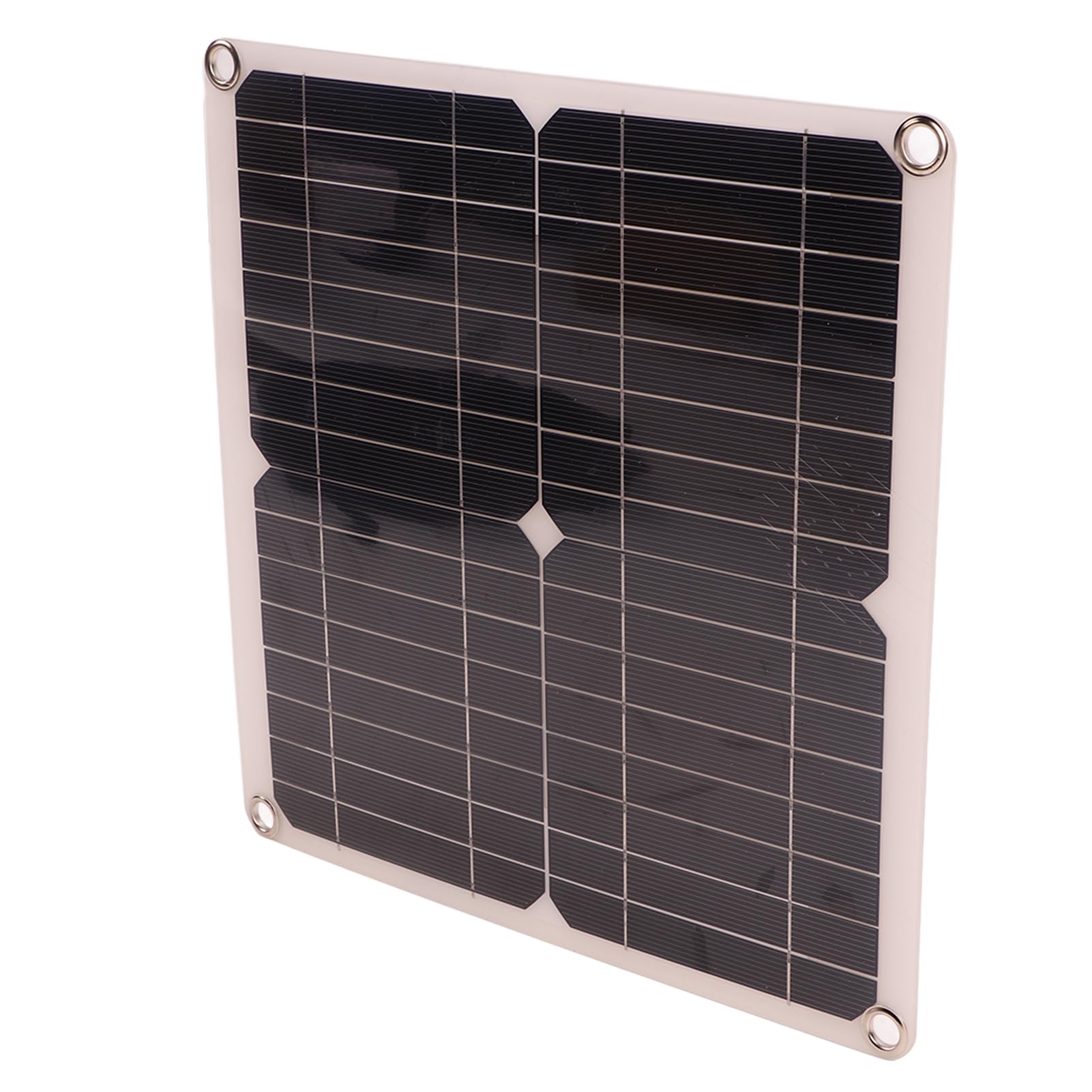 Kit de Ventilador de Escape Solar de 18 V y 12 W, Ventilador de refrigeración Redondo Solar Impermeable de Corriente Continua sin escobillas con protección IP65 para Taller, casa