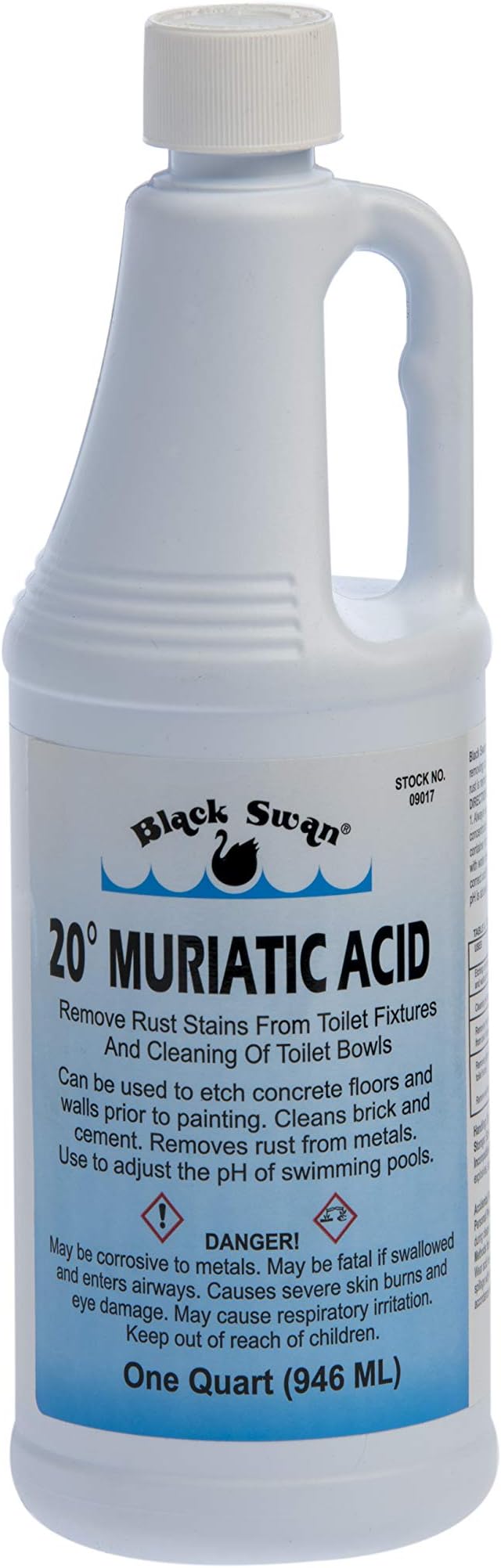 Black Swan Mfg. Co. 20° Muriatic Acid (Quart)