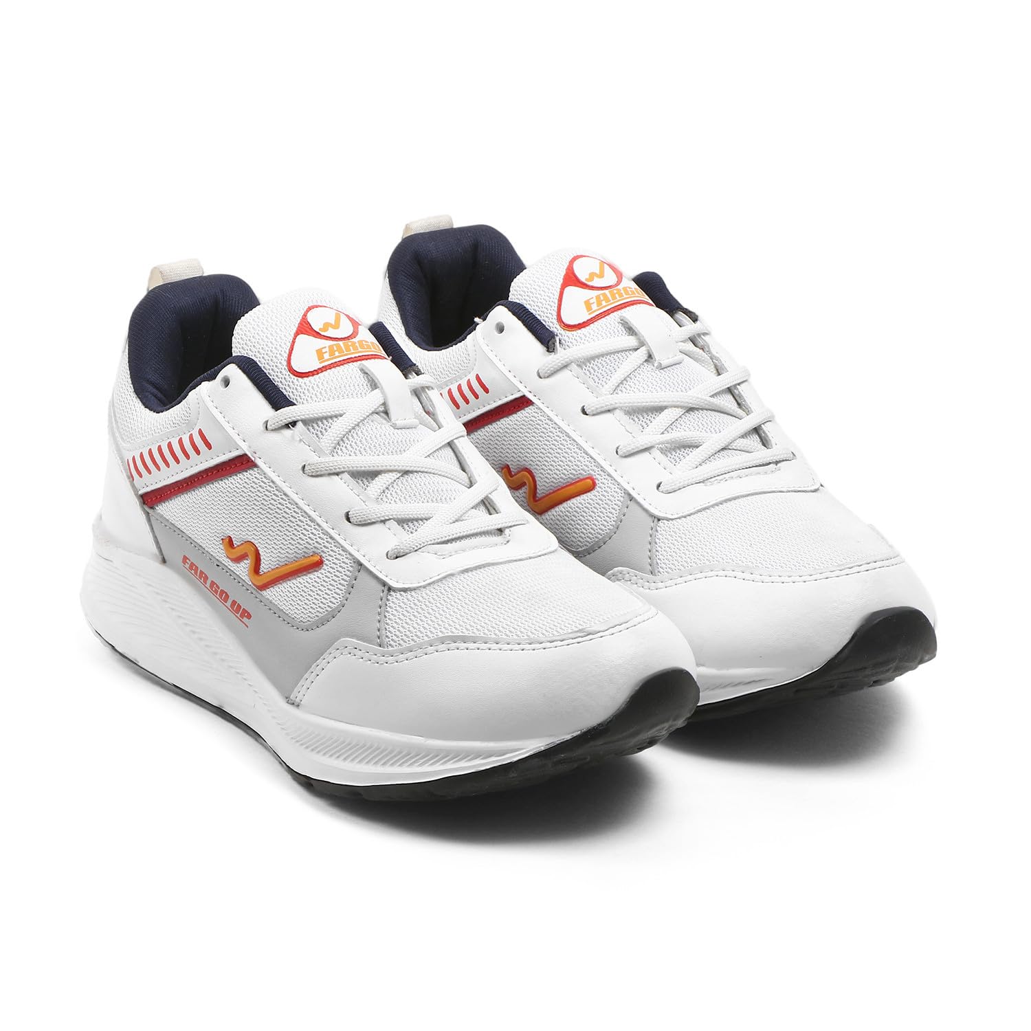 FARGO Galaxy-02 Shoes for Men Galaxy Running Shoes Sports,Walking & Gym Shoes with Eva Sole Extra Jump Casual Sneaker Shoes for for Mens and Boys | Off White01, UK8 (B0CP2JJ4PG) Amazon Price History, Amazon Price Tracker