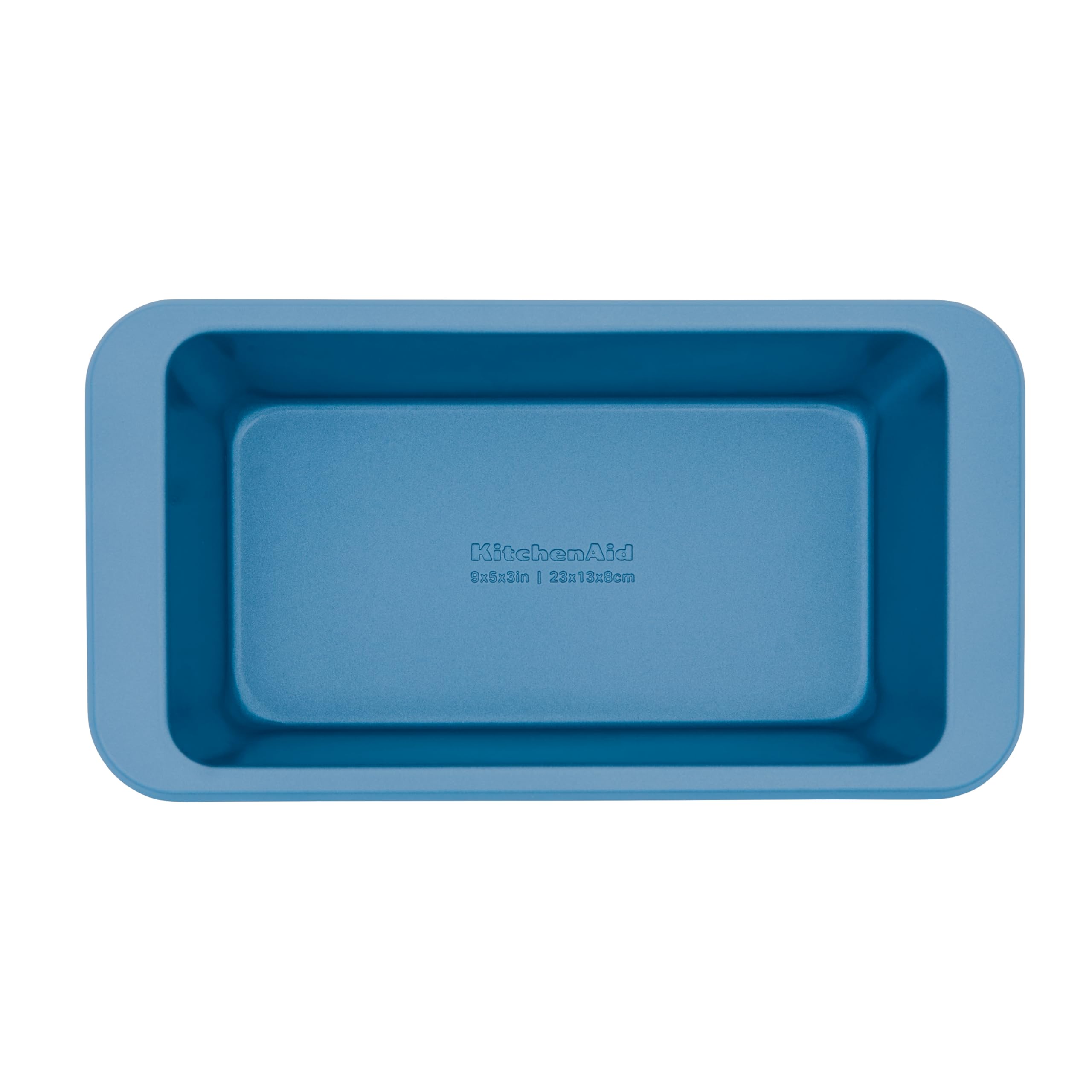 KitchenAid 9 x 5-in Nonstick Aluminized Steel Loaf Pan, Dishwasher Safe, Blue Velvet