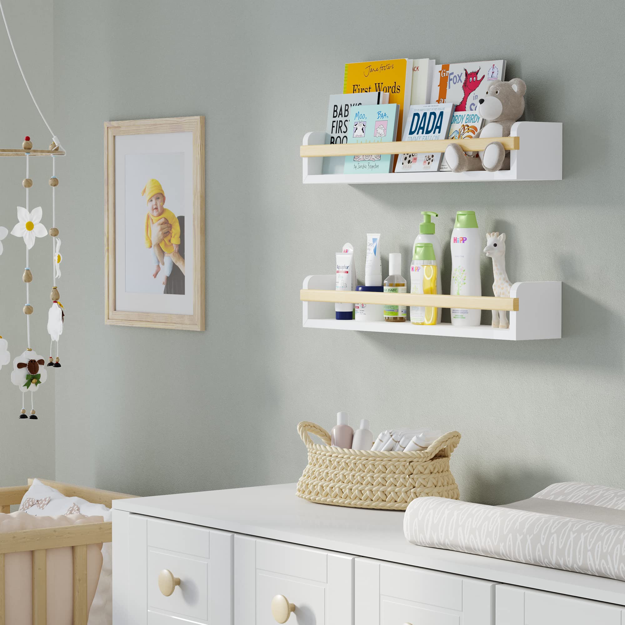 Baby Nursery Shelving Design Ideas