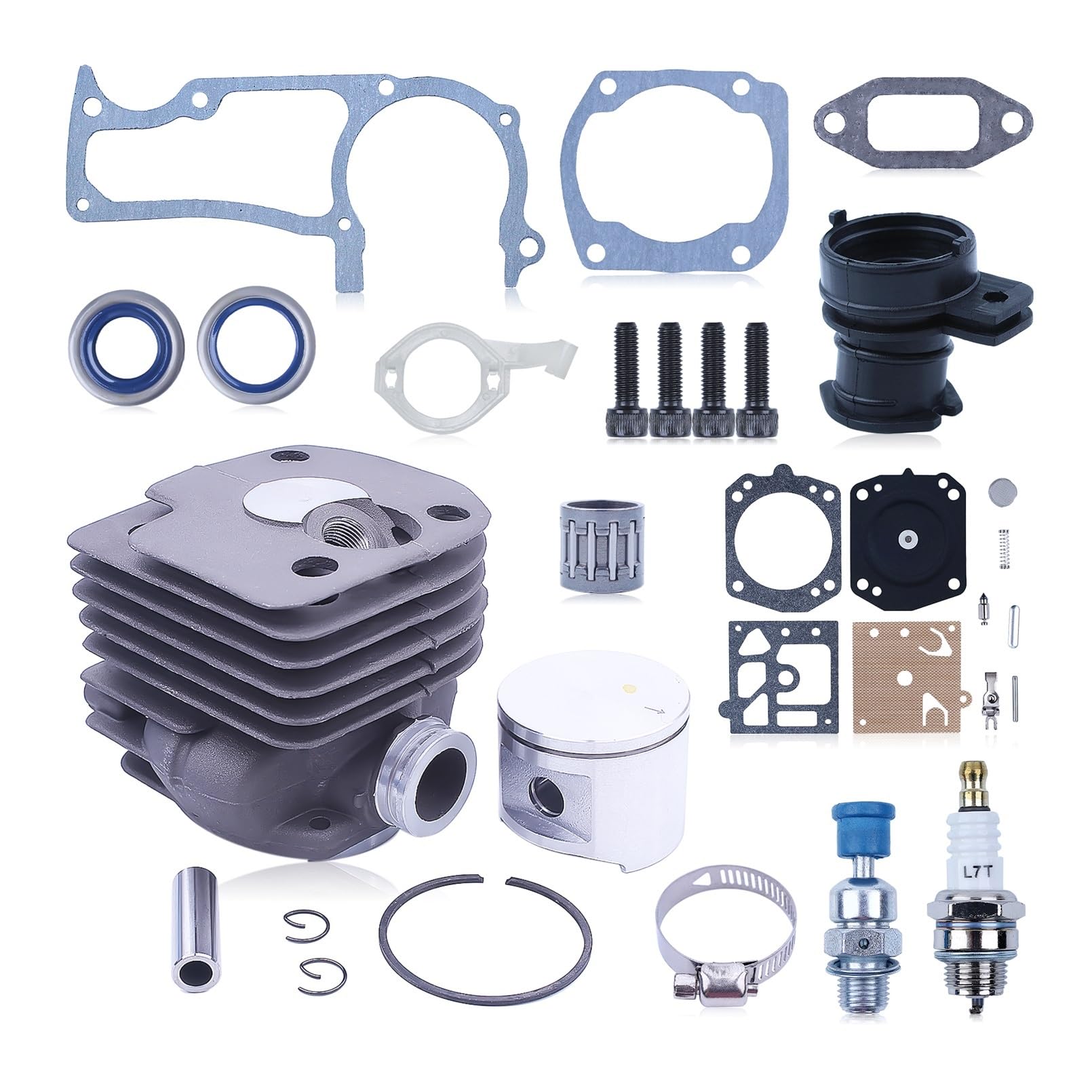 Kit cylindre-piston 52 mm haute résistance pour moteurs 372XP 371