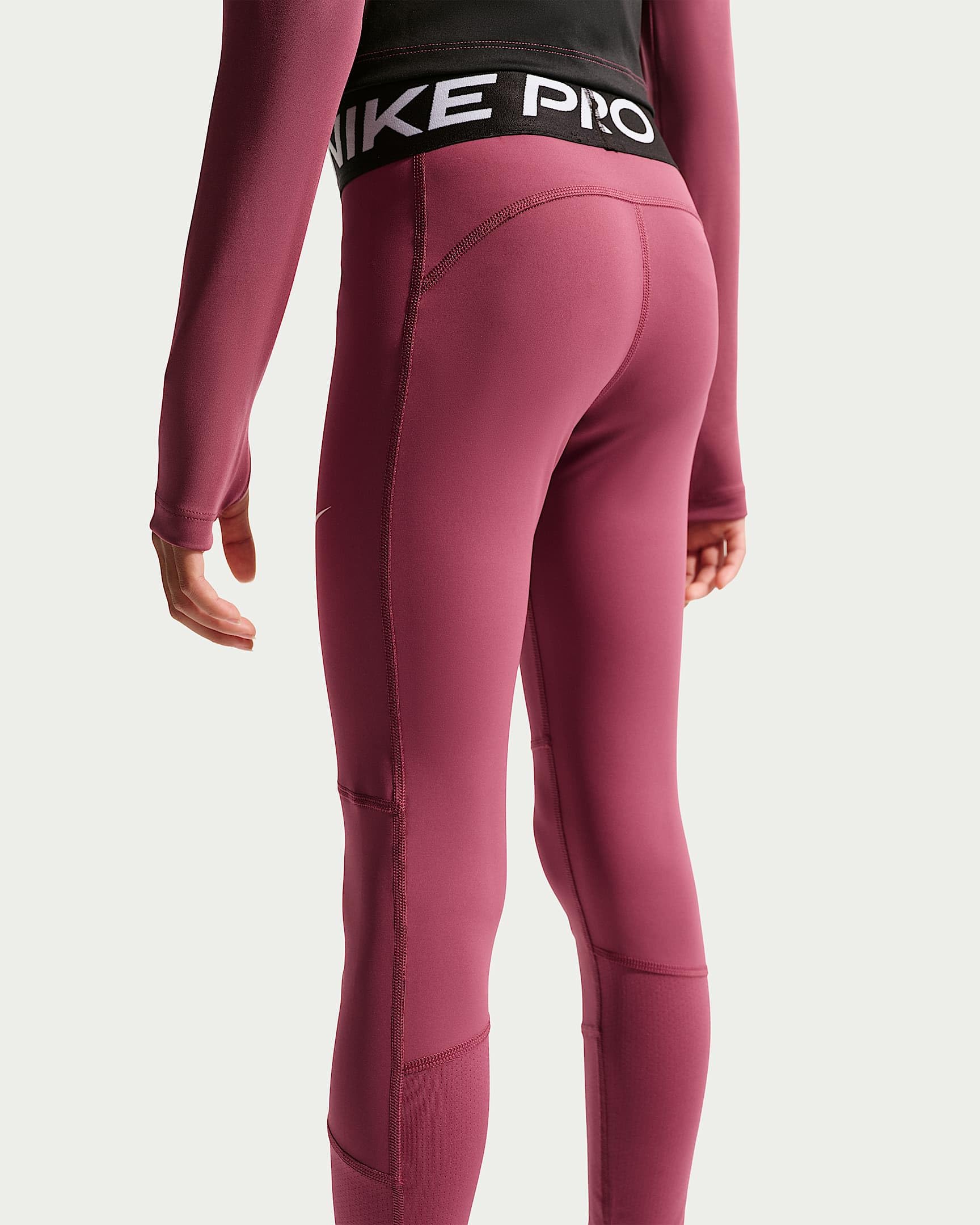 NIKE Df Op - Leginsy Dziewczynki