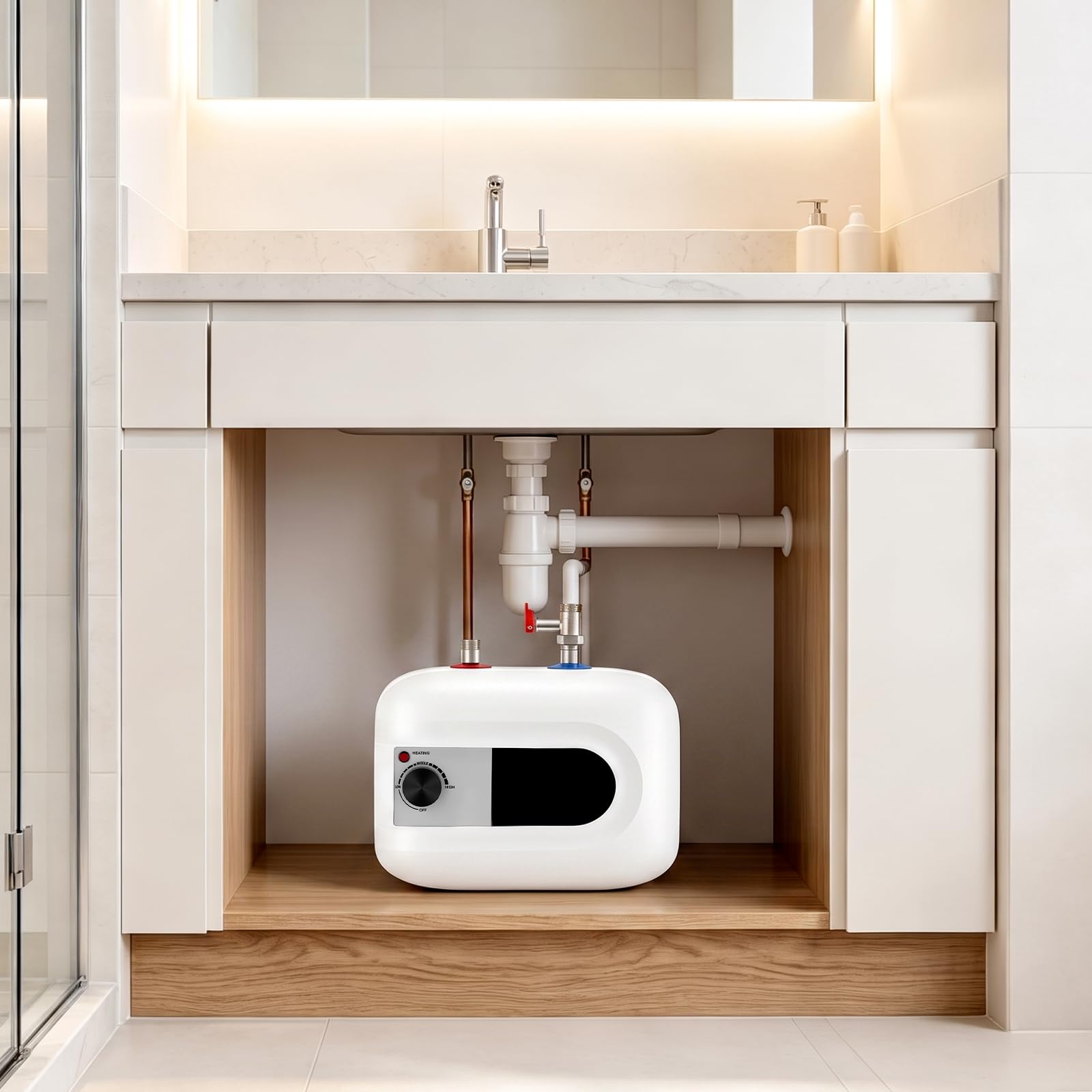 Scaldabagno da 6 l, 1500 W, da 0 a 65 °C