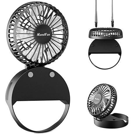 Necklace Fans Portable Rechargeable: A Cool Breeze at Your Fingertips