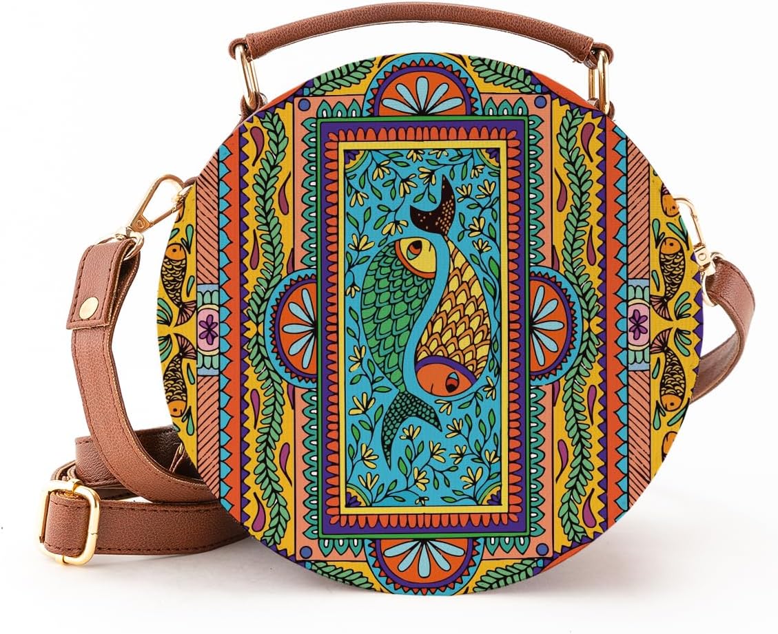 Hamster Print Pattern Crossbody Bags