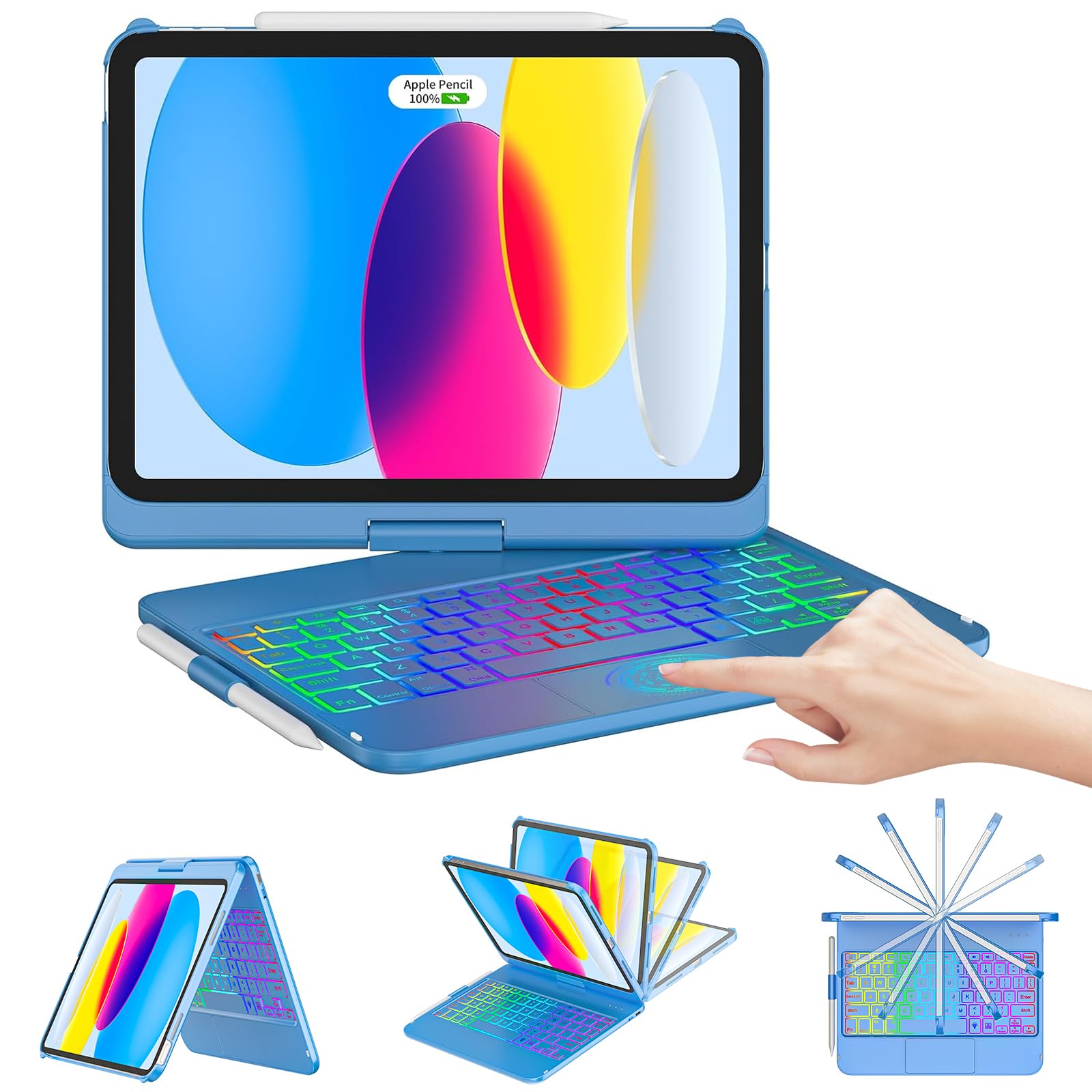 Amazon.com: CC Store for iPad (A16) 11th 10th Generation Case with