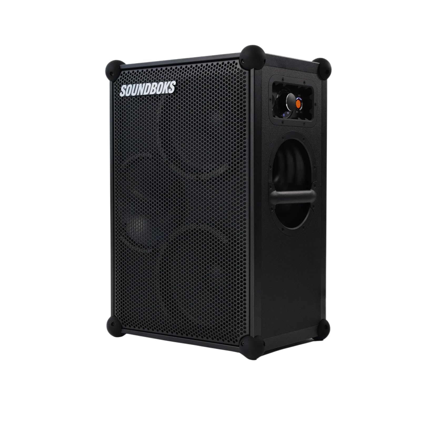 SOUNDBOKS 4 - Bluetooth Performance Speaker - USB-C-Aufladung Akku - Lautester Party Lautsprecher mit 40 Stunden Akku - Kabelloser und tragbarer Lautsprecher - Designed in Dänemark - 126dB (Schwarz)
