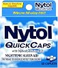 Nighttime Sleep Aid Quick Caps with Diphenhydramine HCl 25 mg, 32 Caplets Pack of 1