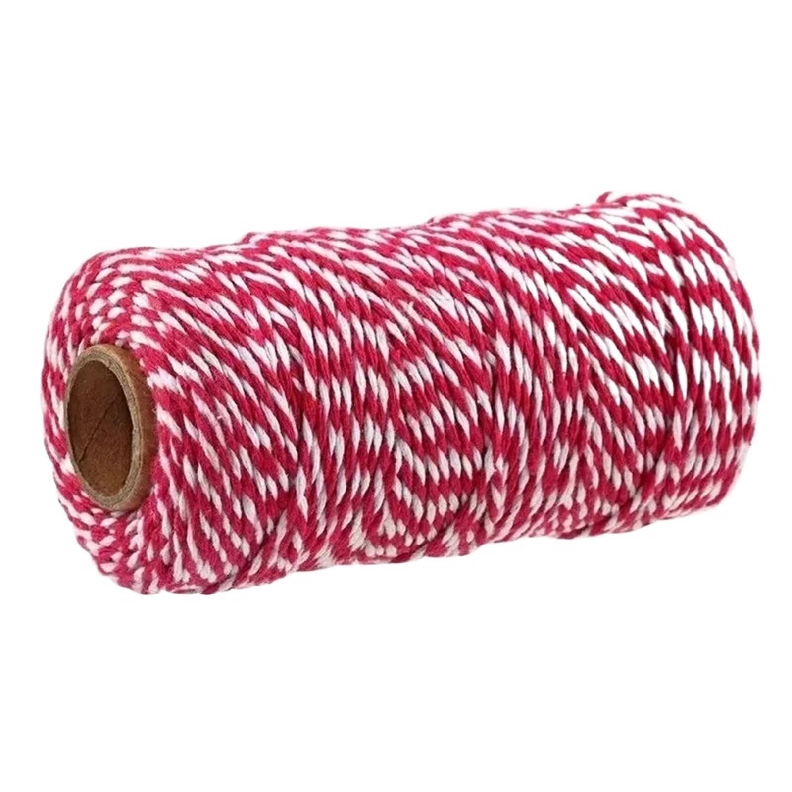Cotton Macrame Cord 2mm 100M Macrame Cord Cotton Rope String Crafts DIY Colored Thread Twisted Twine Handmade Sewing Home Wedding Decoration(Color1,2roll)