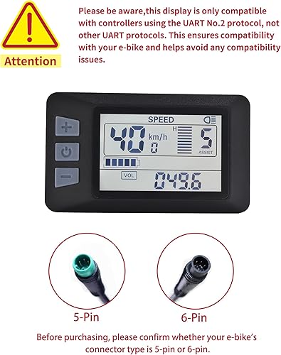 Miniatura 2 de Pantalla Ebike P3H