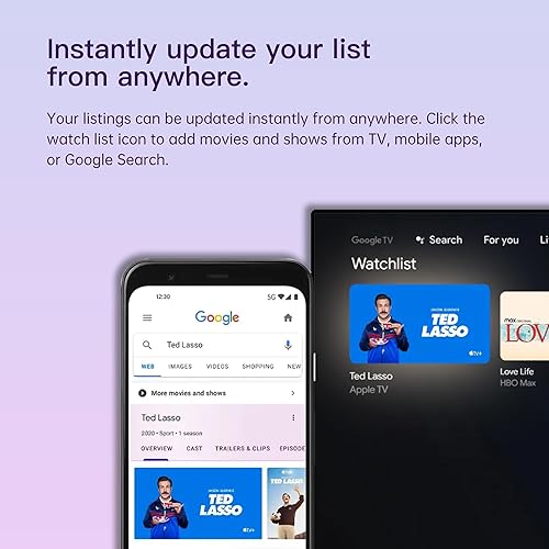 Miniatura 8 de FPD Smart TV de 32 pulgadas Google TV HD 720p con Google Play y Google Cast integrado, HDR 10, Dolby Audio, control remoto por voz, Stream Live TV