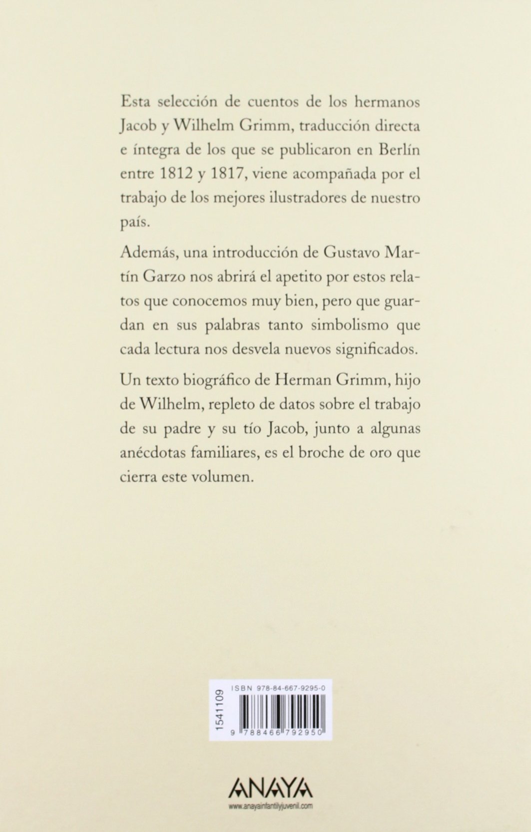 Cuentos de Grimm (Literatura Infantil (6-11 Años) - Libros-Regalo)