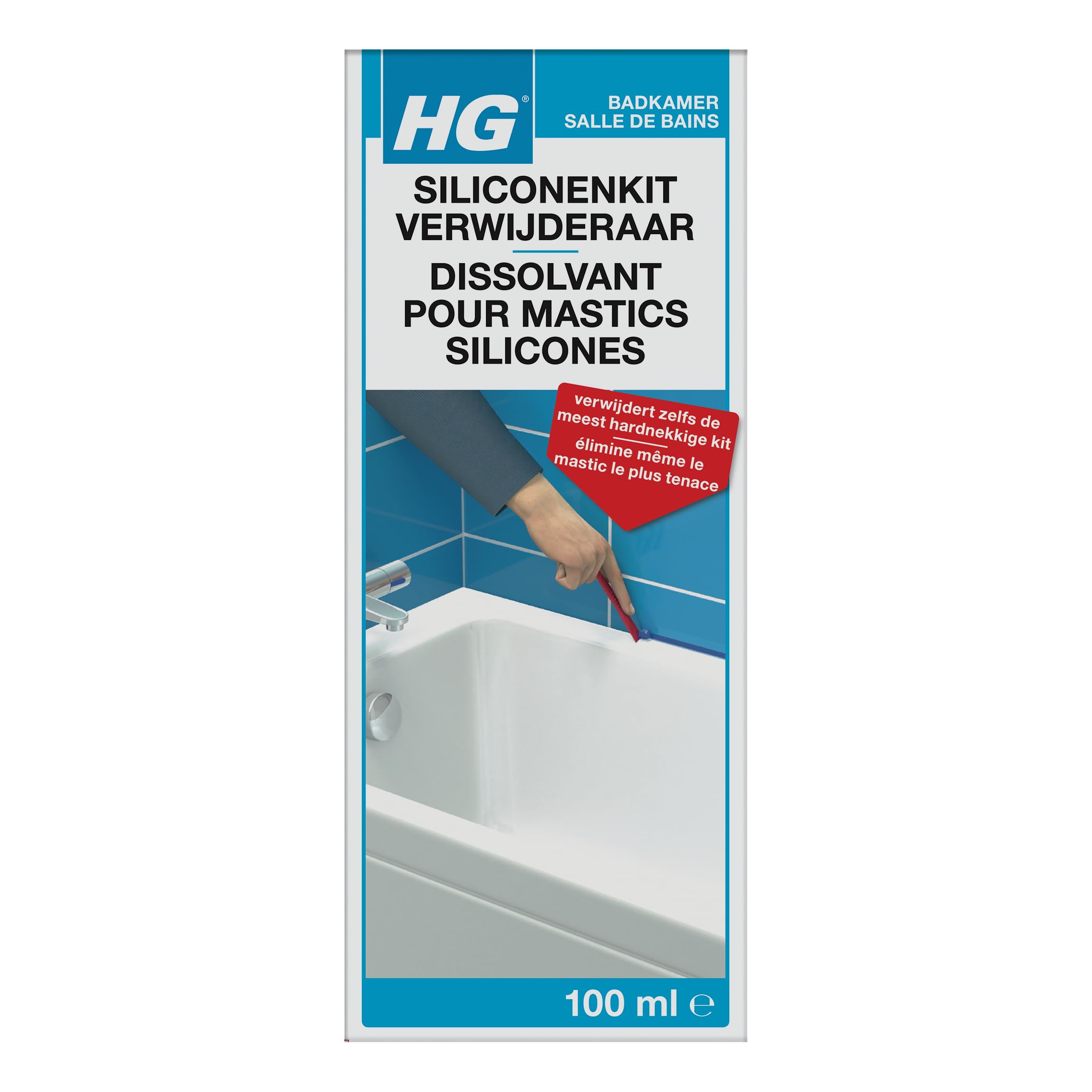 HG Dissolvant pour mastics silicones 100 ML