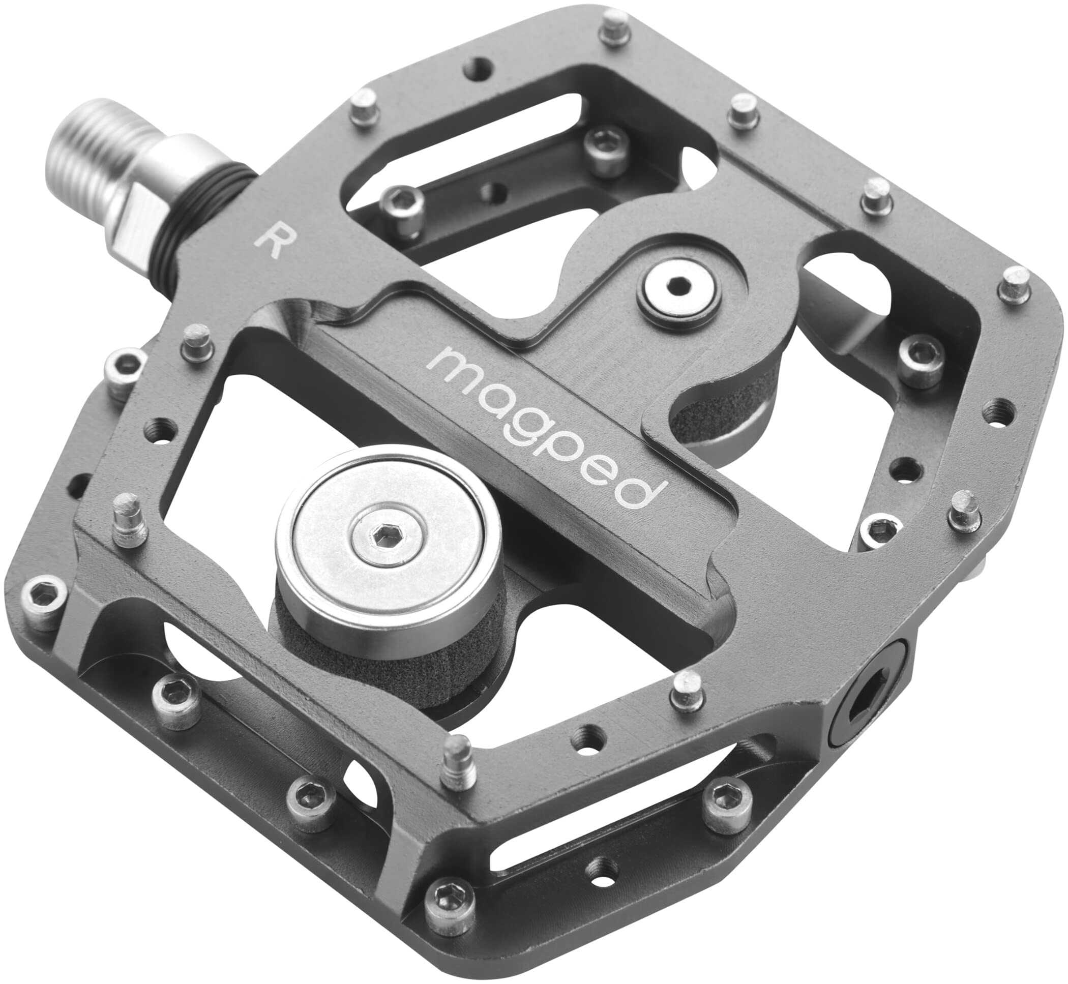 MagPed Enduro Magnetic Pedal Magnet 200N Grey : Amazon.co.uk