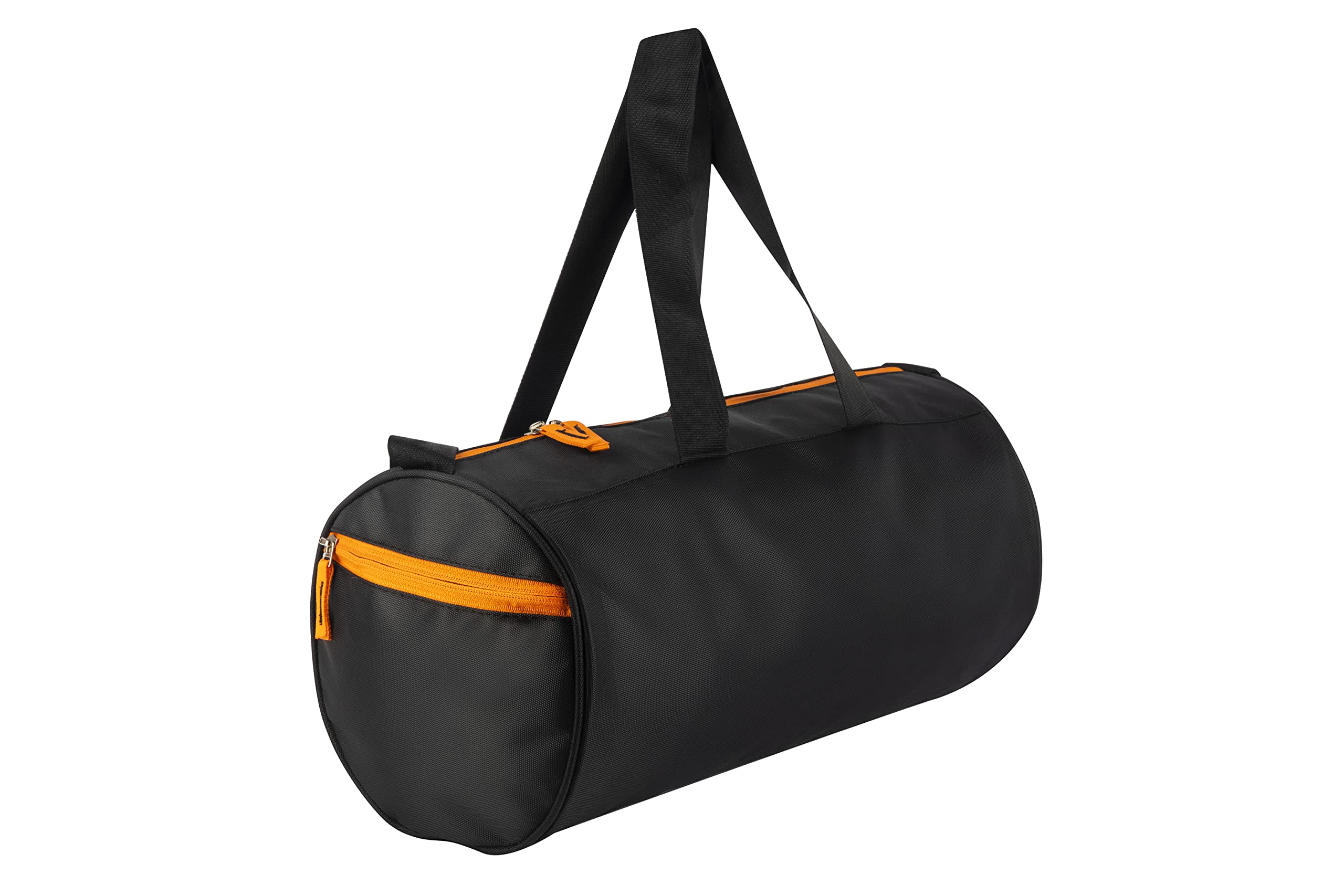 PrimeBox Travel Duffel Bag Sports Tote Shoulder Gym Bag Womens Travel Bags Lightweight Water Resistant Workout Bag for Sports Activity Pack of 1 Black Color-image-21