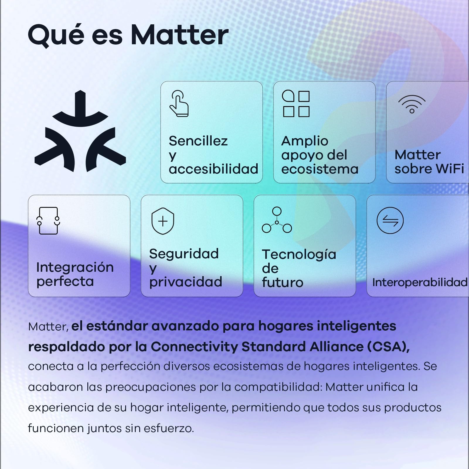 Linkind Matter Smart RGBTW Bombilla, WiFi LED E27, Bombilla Multicolor RGB/RGBTW 1800K-6500K, Compatible con Alexa Google Home, 9W equivalente a 60W, paquete de 4