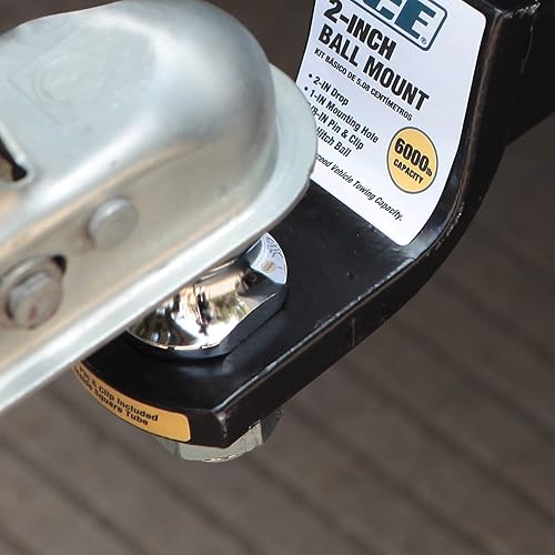 Miniatura 7 de TCE ATRLY2019U Torin - Bola de enganche de remolque de 2 pulgadas de diámetro capacidad de 1,75 toneladas (3,500 lb)