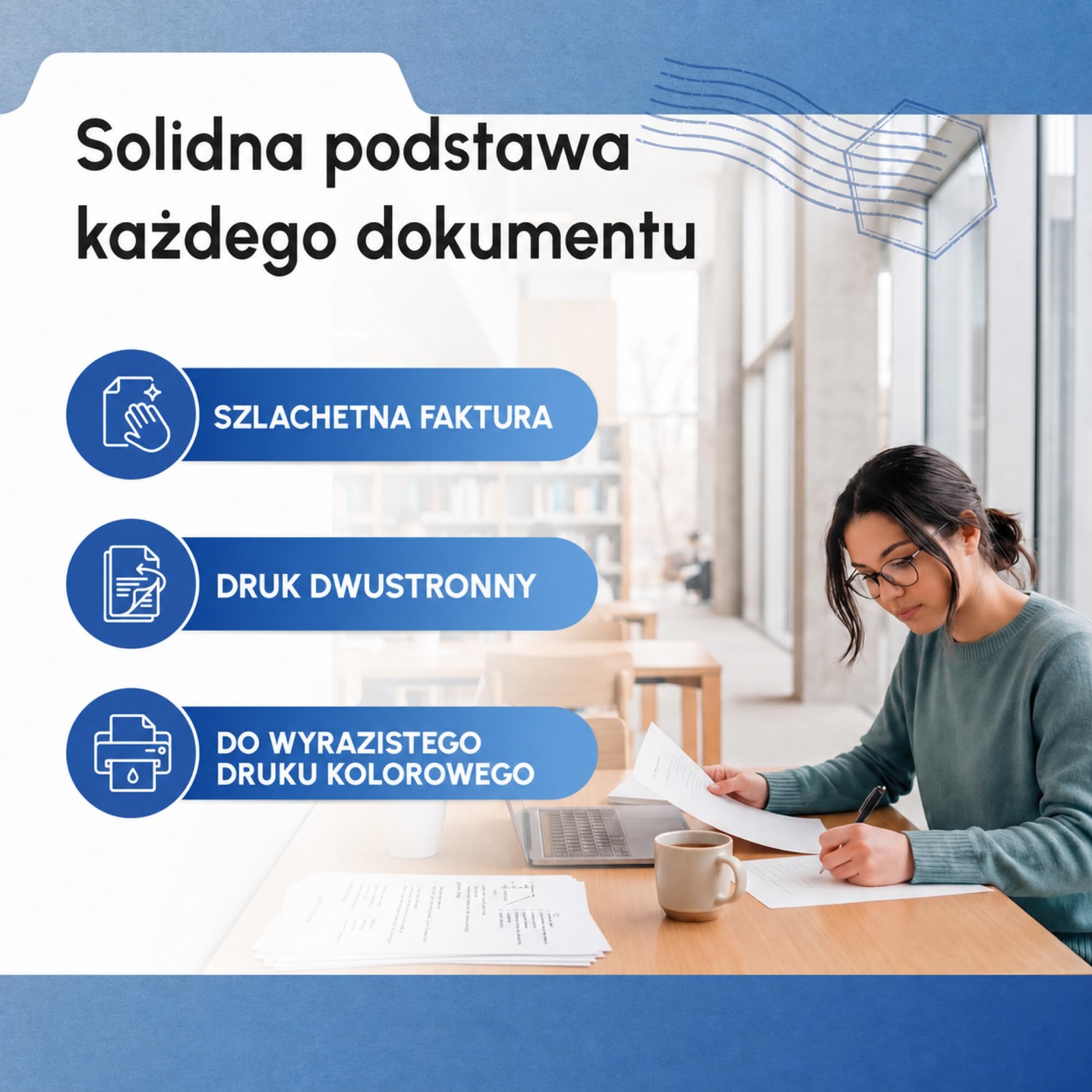 Papier Premium Matowy A3 200 g/m² 25 Arkuszy – Made in Germany