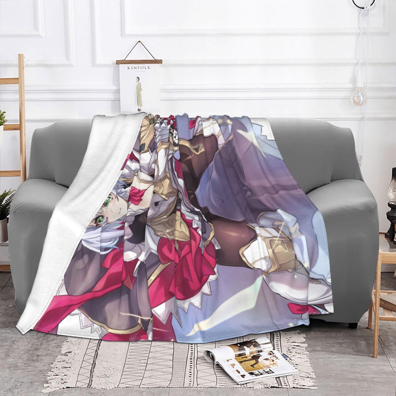 Amazon｜ブランケット 膝掛け フランネル 原神 ノエル 可愛い アニメ