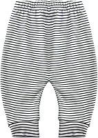 Vista 4 de Hakochia Pantalones para bebé para niños y niñas 100% algodón, suaves, cómodos, con amplio espacio para pañales, 0-36 meses