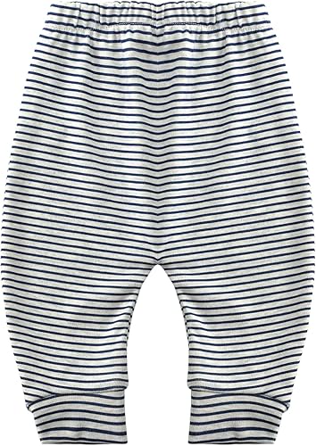 Miniatura 4 de Hakochia Pantalones para bebé para niños y niñas 100% algodón, suaves, cómodos, con amplio espacio para pañales, 0-36 meses