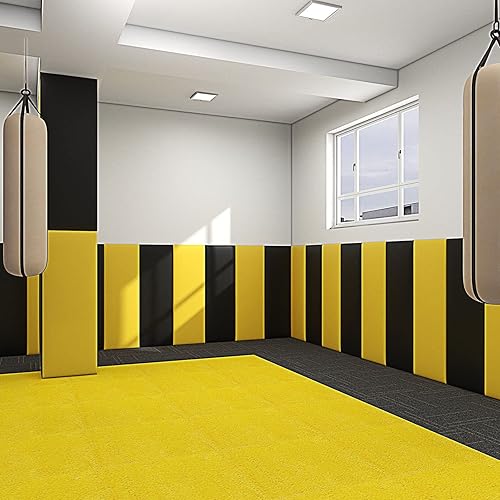 Miniatura 4 de Paneles tapizados 3D anticolisión para despegar y pegar, cabecera Queen, protección decorativa para sala de juegos, paquete de 2 paneles, 23.6 x