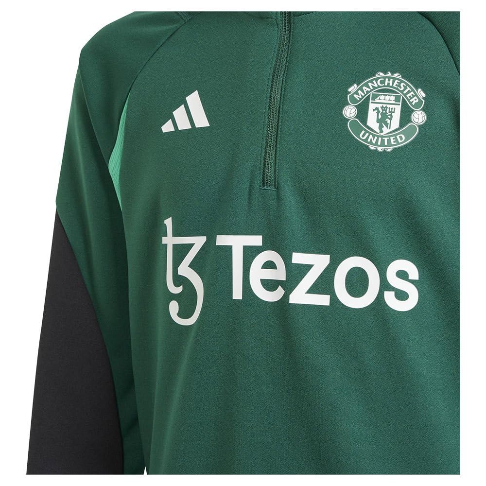 adidas Manchester United Sweatshirt Grün Kinder Tiro 23