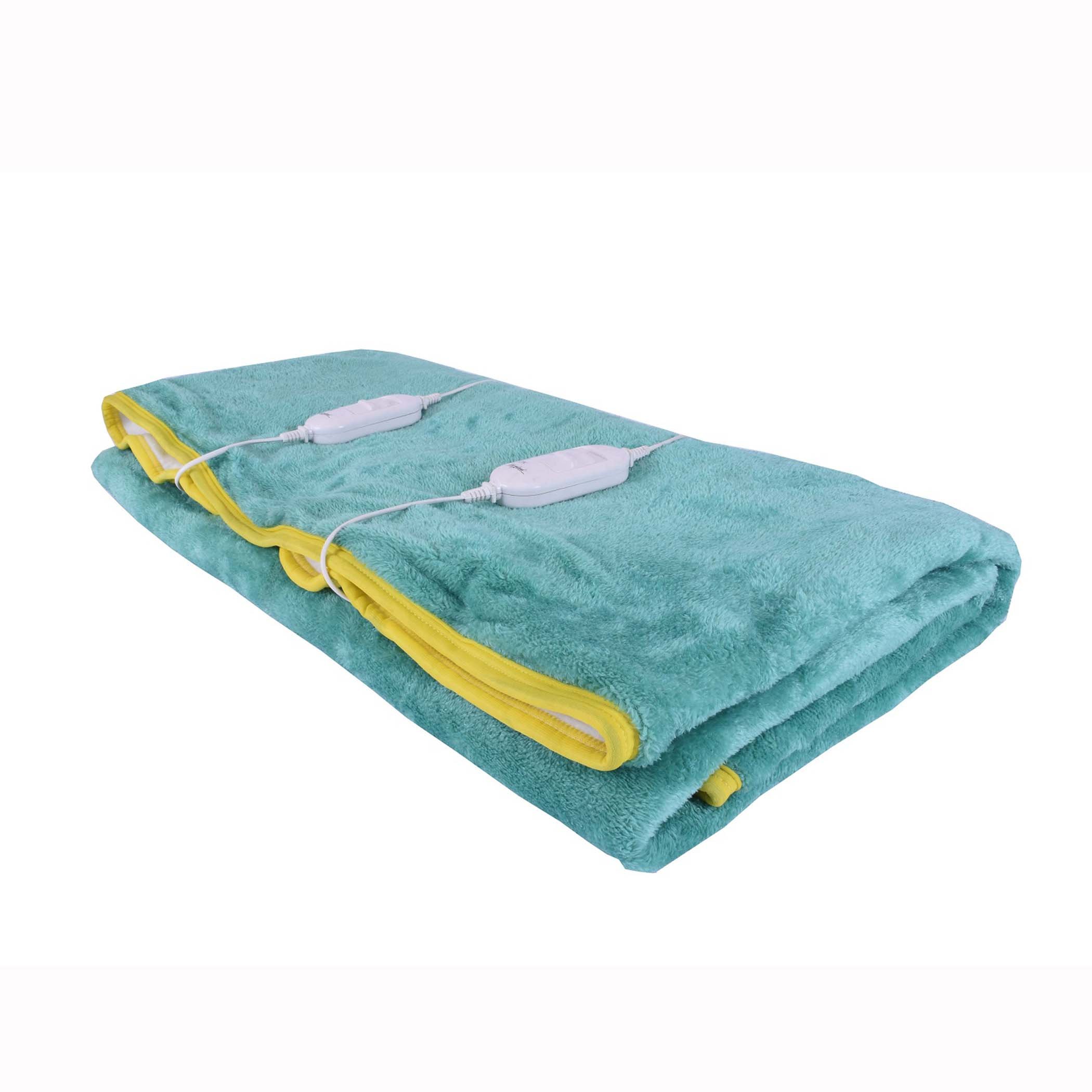 Warmland® BIS Certified ISI Mark Approved Basic Range Double Bed Electric Bed Warmer/Blanket |60 * 60 Inches| Auto Cut Off| Over Heat Protection| 5 Year Replacement Warranty|