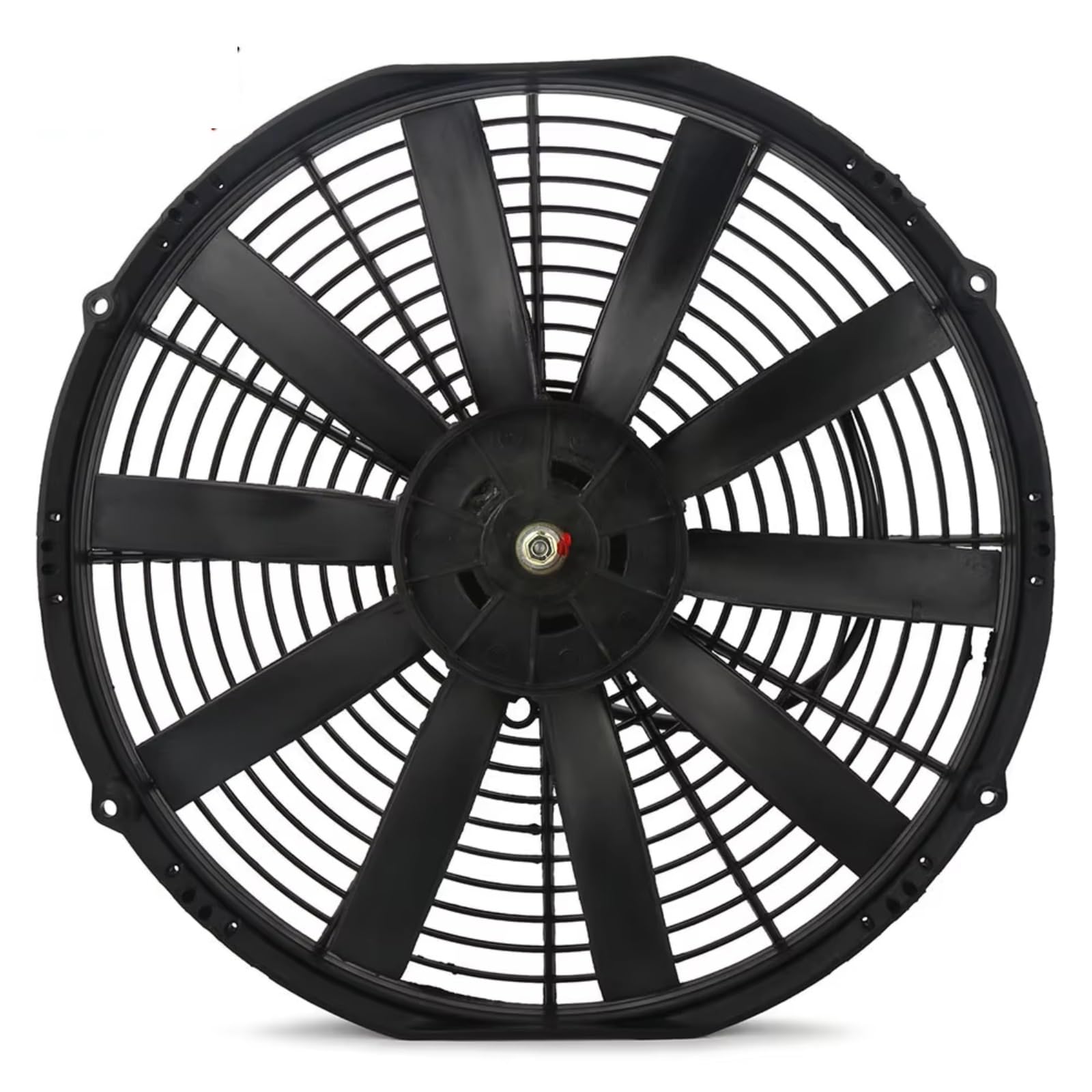 Radiador Eléctrico Universal De 12" 14" 12V 80W Intercooler Radiador De Motor Enfriador De Aceite Ventilador De Empuje De Refrigeración Delgado Ventilador Radiador Motor