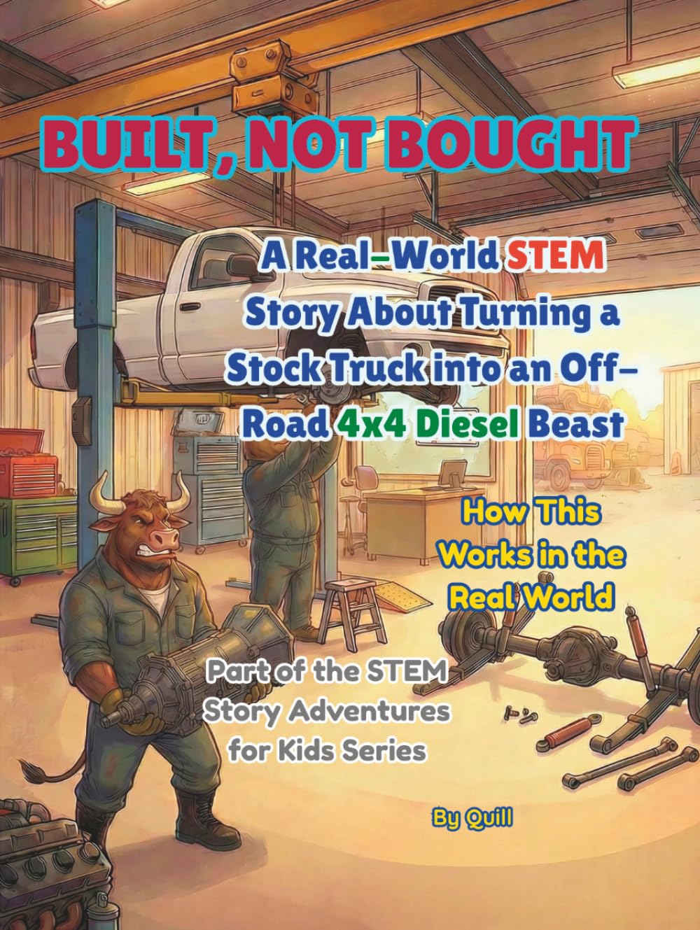BUILT, NOT BOUGHT: A Real-World STEM Story About Turning a Stock Truck into an Off-Road 4x4 Diesel Beast (STEM Story Adventures for Kids)