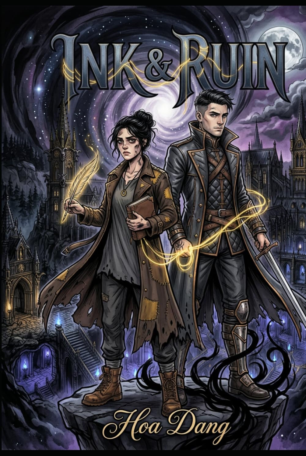 Ink & Ruin - Comic Edition: A Dark Academia Graphic Novel (The Nine Provinces Chronicles)