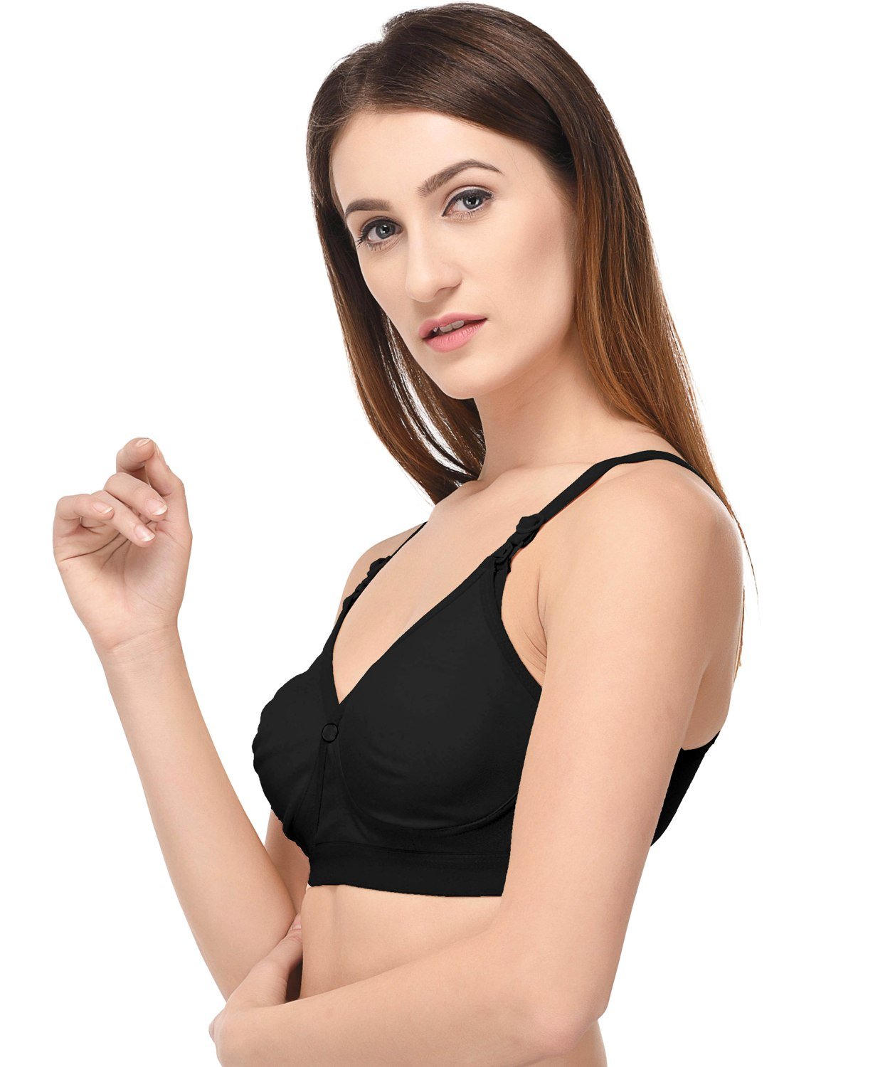 Fabme Damen Nahtloser Still-BH - 3er Pack