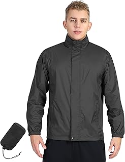 Men's packable raincoats for travel Clearance