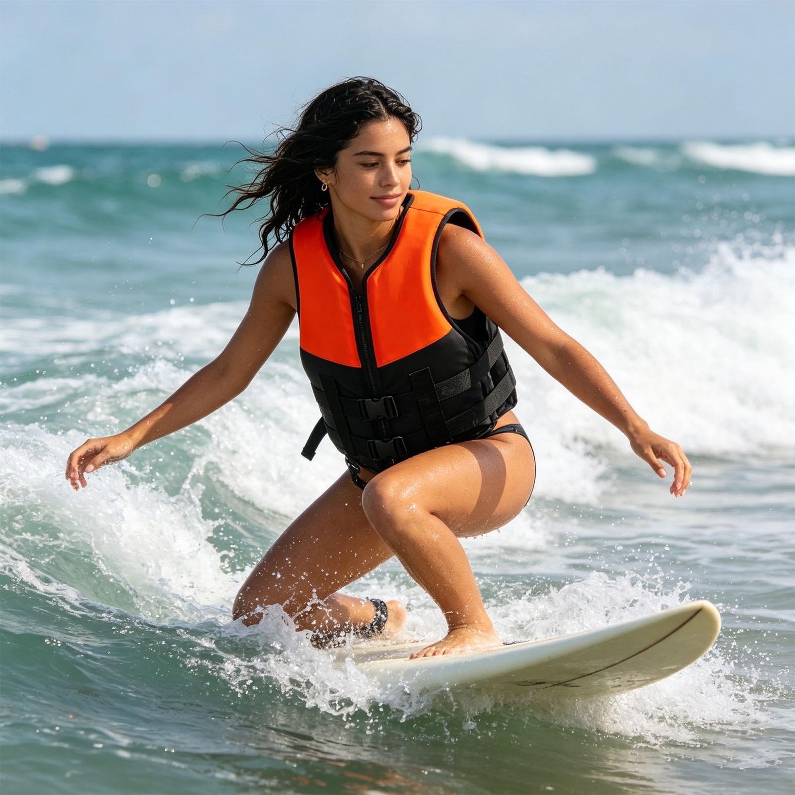 Schwimmweste für die Erwachsenen Schnselllösende Auftriebsjacke, Treibend | Schwimmende Auftriebsweste Geeignet Für Mäsnner Und Frauen, Jugendliche, Bootfahren, Wassersport, Kajak, Skifahren Sowie S