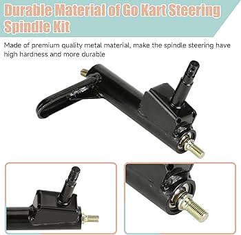 Amazon.com: CILOYU Left Go Kart Spindle Steering Knuckle Bracket